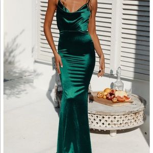 Hello Molly TEST OF TIME MAXI DRESS GREEN